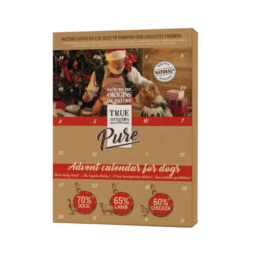 True Origins Pure Calendario de Adviento para perros