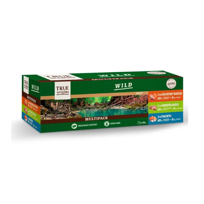 True Origins Wild Dog Pezuña de Ternera Rellena para perros