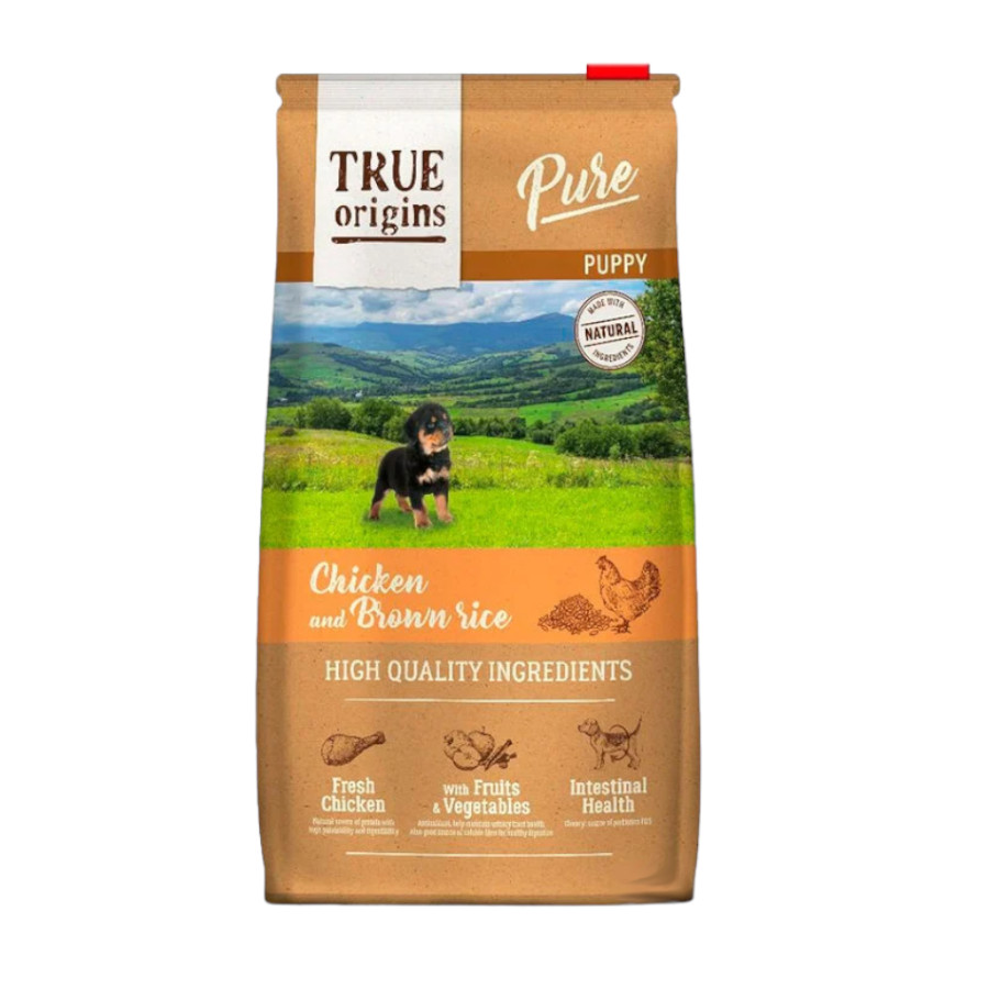True Origins Pure Puppy Pollo pienso para perros